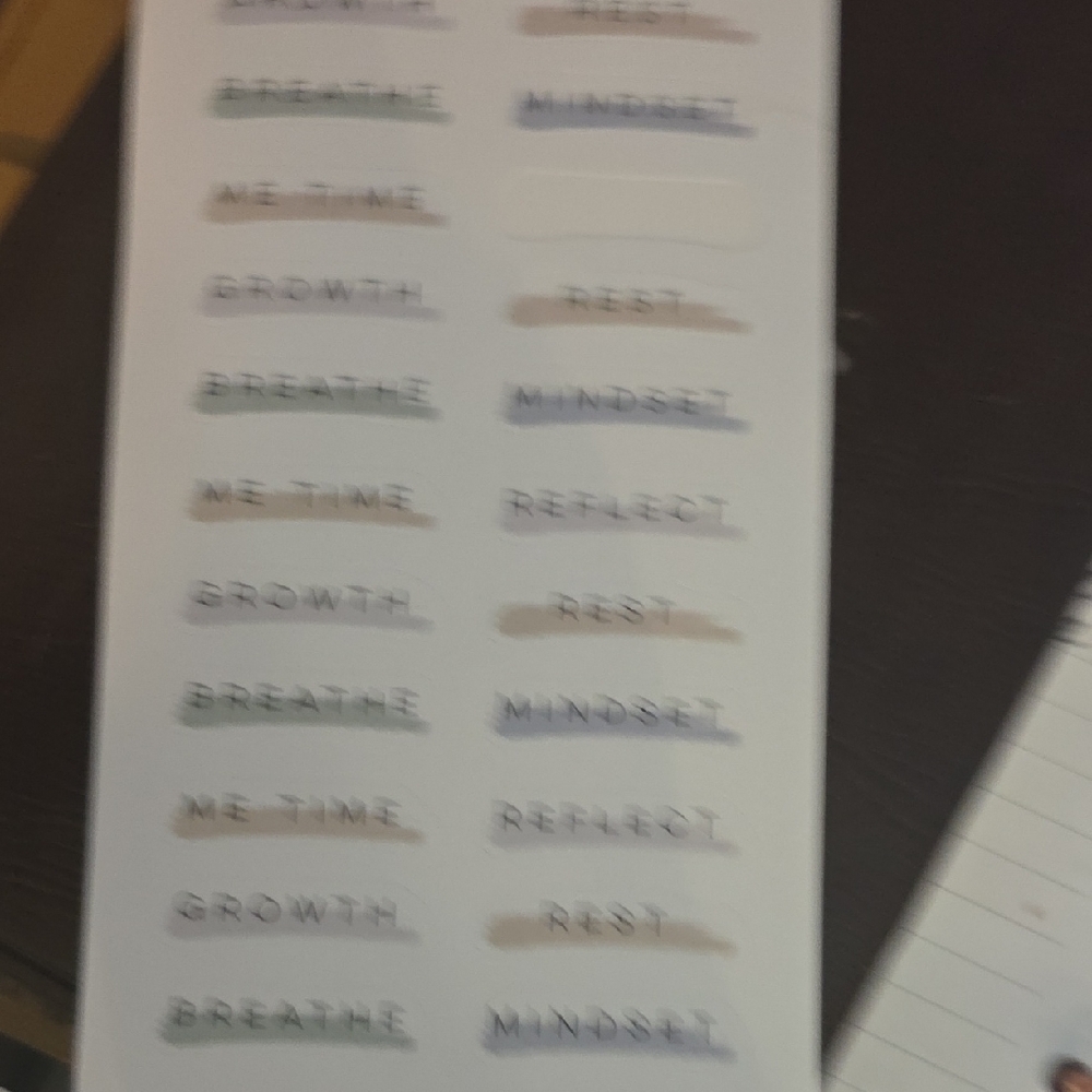 Happy Planner Mindset Sticker Sheets - Multicolor - Picture 9 of 9